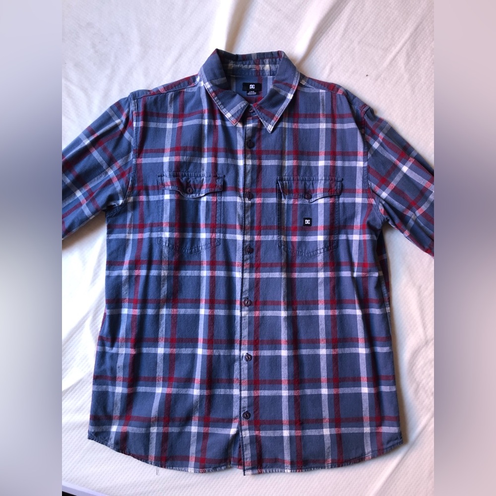 Vintage DC Shoes plaid shirt